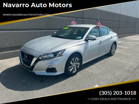 2019 Nissan Altima for sale at Navarro Auto Motors in Hialeah FL