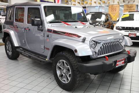 2016 Jeep Wrangler Unlimited for sale at Windy City Motors in Chicago IL
