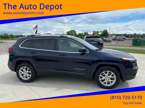 2015 Jeep Cherokee for sale at The Auto Depot in Mount Morris MI