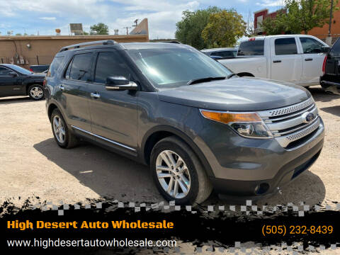 2015 Ford Explorer for sale at High Desert Auto Wholesale in Albuquerque NM