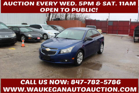 2012 Chevrolet Cruze for sale at Waukegan Auto Auction in Waukegan IL