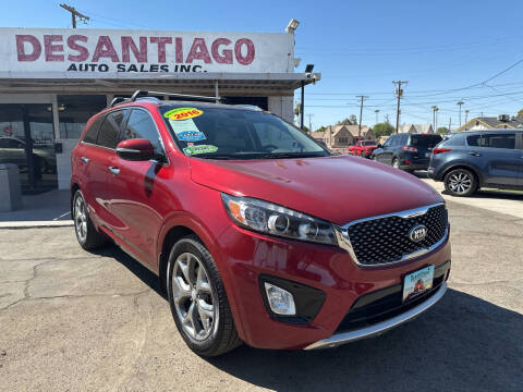 2016 Kia Sorento for sale at DESANTIAGO AUTO SALES in Yuma AZ