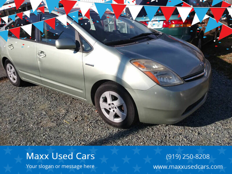 2007 Toyota Prius for sale at Maxx Used Cars in Pittsboro NC