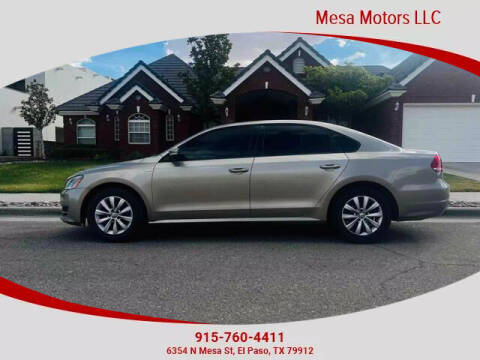 2015 Volkswagen Passat for sale at Car Capitol in El Paso TX