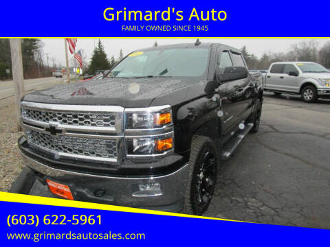 2015 Chevrolet Silverado 1500 for sale at Grimard's Auto in Hooksett NH
