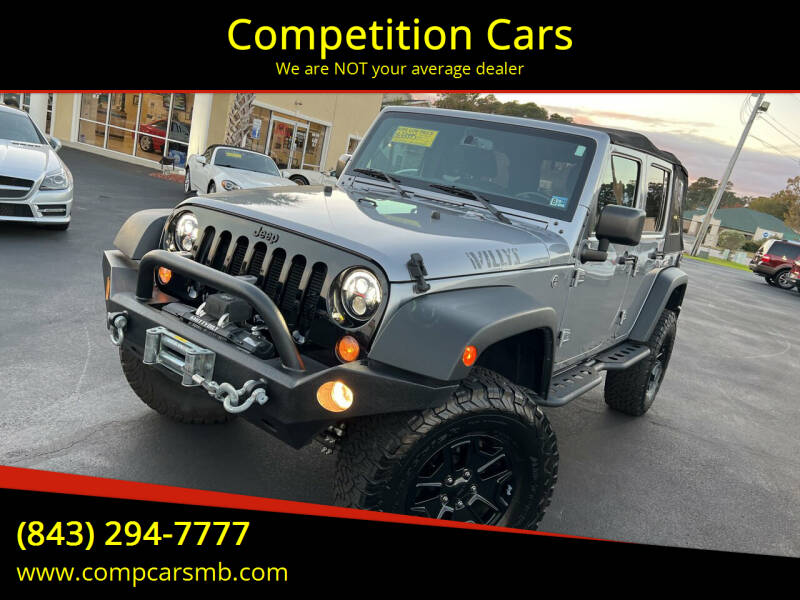 2017 Jeep Wrangler Unlimited for sale at Competition Cars in Myrtle Beach SC
