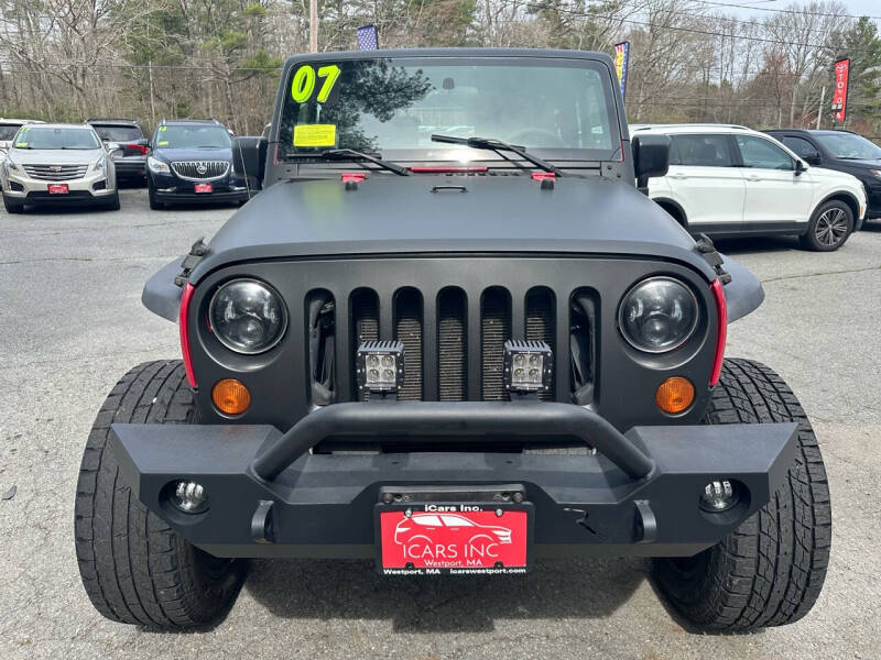 Used 2007 Jeep Wrangler X with VIN 1J4FA241X7L180533 for sale in Westport, MA