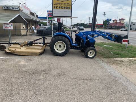 2003 New Holland TC45S for sale at A ASSOCIATED VEHICLE SALES in Weatherford TX