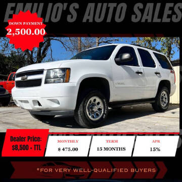 2009 Chevrolet Tahoe for sale at Emilio's Auto Sales in San Antonio TX