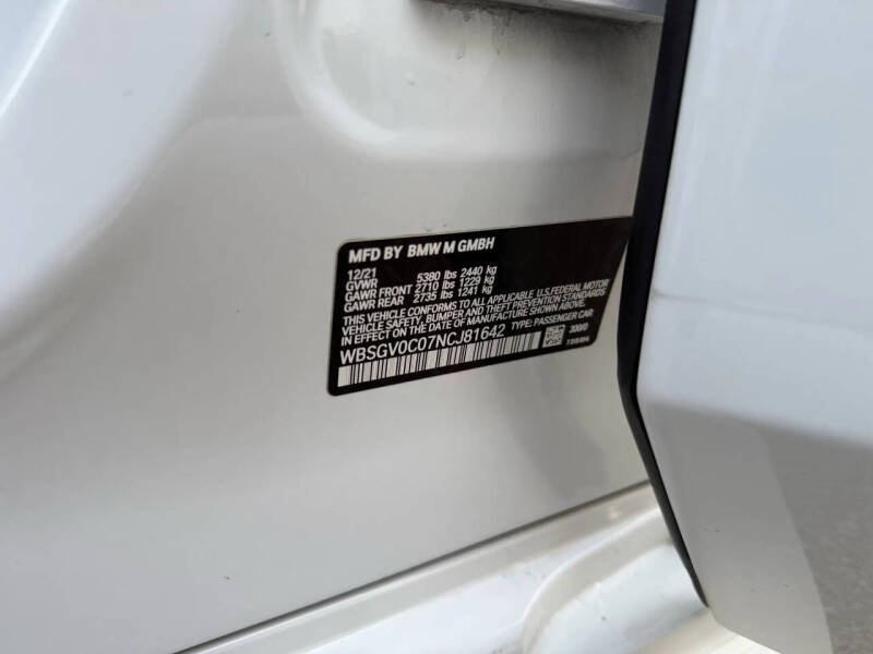 2022 BMW M8 Competition