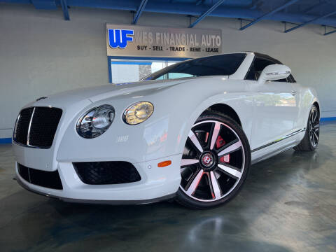 2014 Bentley Continental for sale at Wes Financial Auto in Dearborn Heights MI