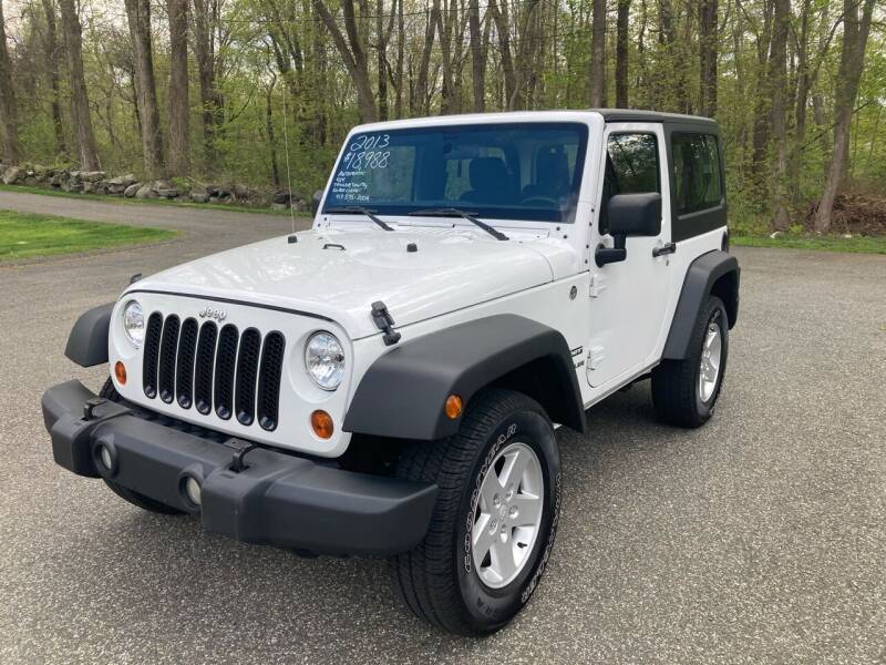 2013 Jeep Wrangler for sale at Lou Rivers Used Cars in Palmer MA