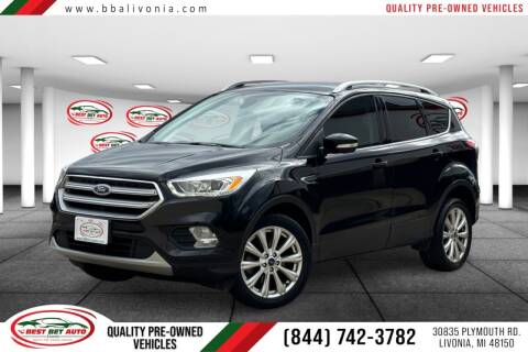 2017 Ford Escape for sale at Best Bet Auto in Livonia MI