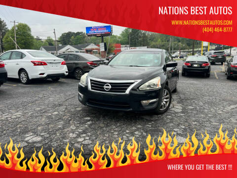 2014 Nissan Altima for sale at Nations Best Autos in Decatur GA