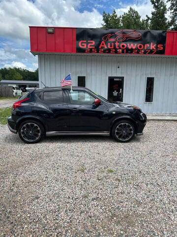 2014 Nissan JUKE for sale at G2 Autoworks in Elm City NC