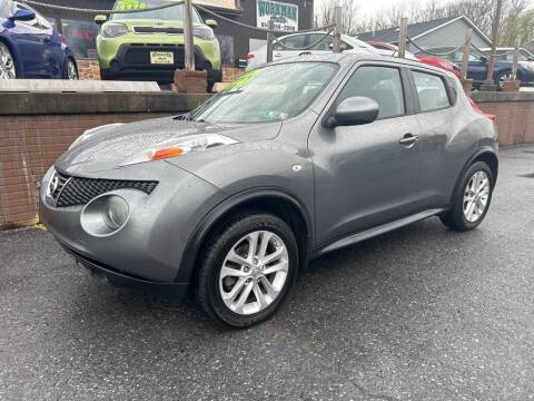 2014 Nissan JUKE for sale at WORKMAN AUTO INC in Bellefonte PA
