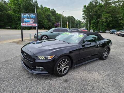 2016 Ford Mustang for sale at Let's Go Auto in Florence SC