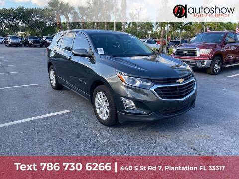 2018 Chevrolet Equinox for sale at AUTOSHOW SALES & SERVICE in Plantation FL