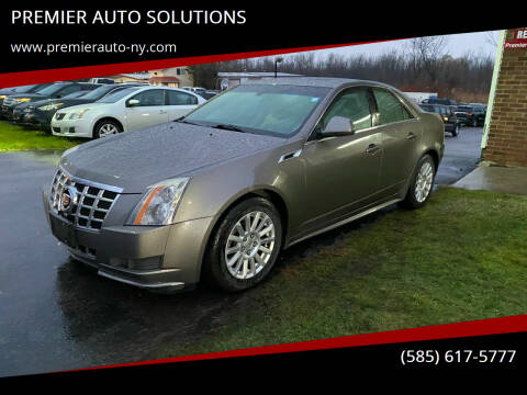 2012 Cadillac CTS for sale at PREMIER AUTO SOLUTIONS in Spencerport NY