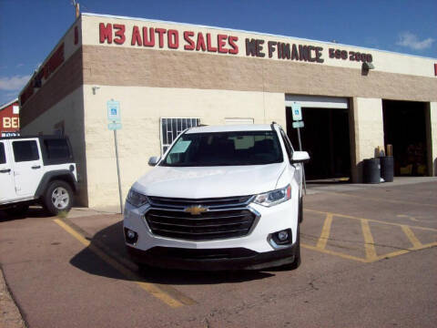 2018 Chevrolet Traverse for sale at M 3 AUTO SALES in El Paso TX