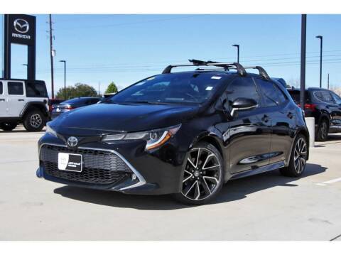 2019 Toyota Corolla Hatchback for sale at JEFF HAAS MAZDA in Houston TX