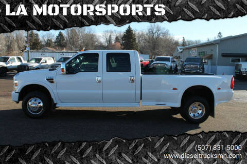2008 Ford F-350 Super Duty for sale at LA MOTORSPORTS in Windom MN