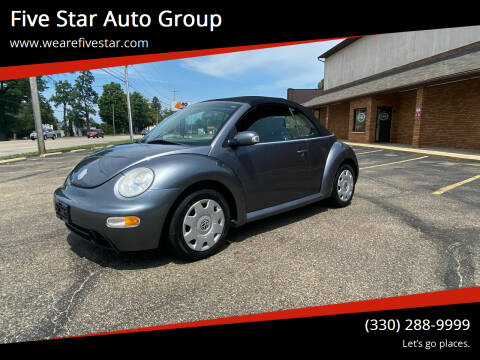 2004 Volkswagen New Beetle Convertible for sale at Five Star Auto Group in North Canton OH