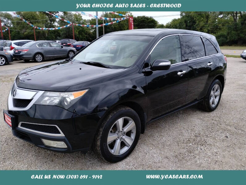 2012 Acura MDX for sale at Your Choice Autos - Crestwood in Crestwood IL