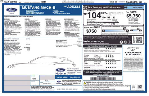 2025 Ford Mustang Mach-E Premium