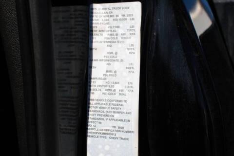 2021 Chevrolet Silverado 4500HD