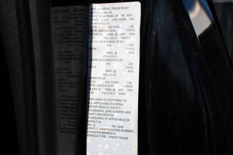 2021 Chevrolet Silverado 4500HD