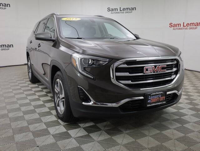 Used 2019 GMC Terrain SLT with VIN 3GKALPEV3KL161106 for sale in Bloomington, IL