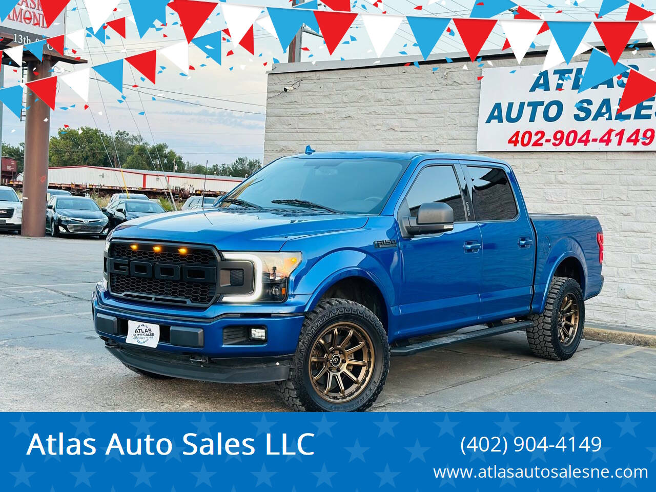 2018 Ford F-150 for sale at Atlas Auto Sales LLC in Lincoln, NE