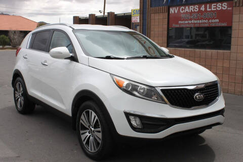 2014 Kia Sportage for sale at NV Cars 4 Less, Inc. in Las Vegas NV