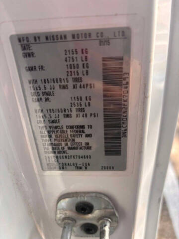 2015 Nissan NV200 SV