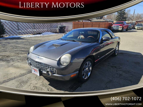 2003 Ford Thunderbird for sale at Liberty Motors in Billings MT