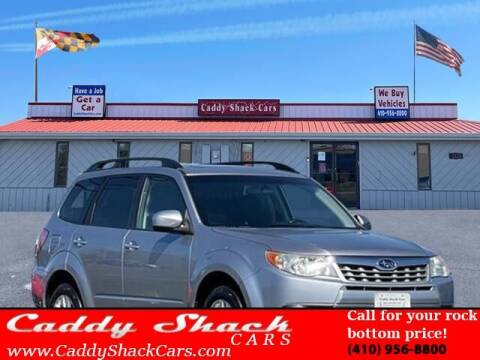 2013 Subaru Forester for sale at CADDY SHACK CARS in Edgewater MD
