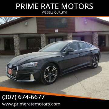 2022 Audi A5 Sportback for sale at PRIME RATE MOTORS in Sheridan WY