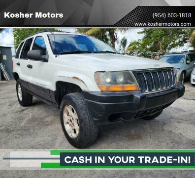 1999 Jeep Grand Cherokee for sale at Kosher Motors in Hollywood FL