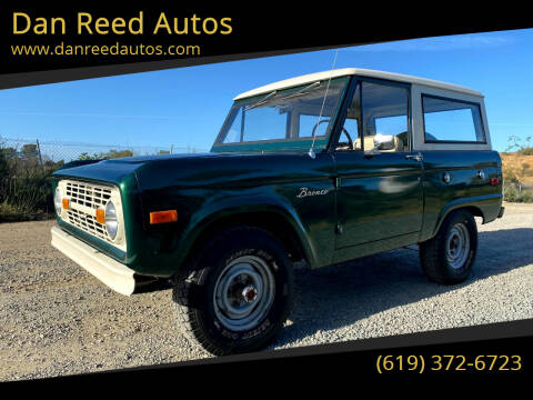 1976 Ford Bronco for sale at Dan Reed Autos in Escondido CA