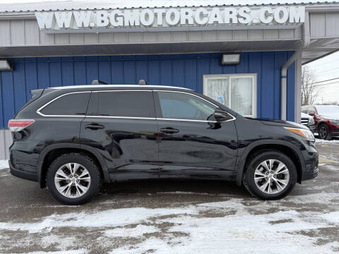 2015 Toyota Highlander for sale at BG MOTOR CARS in Naperville IL