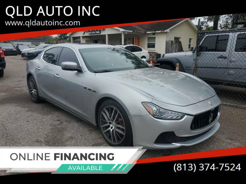 2015 Maserati Ghibli for sale at QLD AUTO INC in Tampa FL