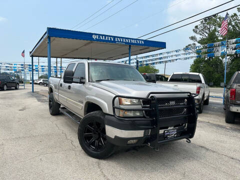 2007 Chevrolet Silverado 2500HD Classic for sale at Quality Investments in Tyler TX