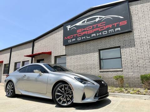 2019 Lexus RC 300 for sale at Exotic Motorsports of Oklahoma in Edmond OK
