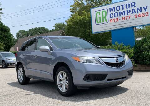 2013 Acura RDX for sale at GR Motor Company in Garner NC