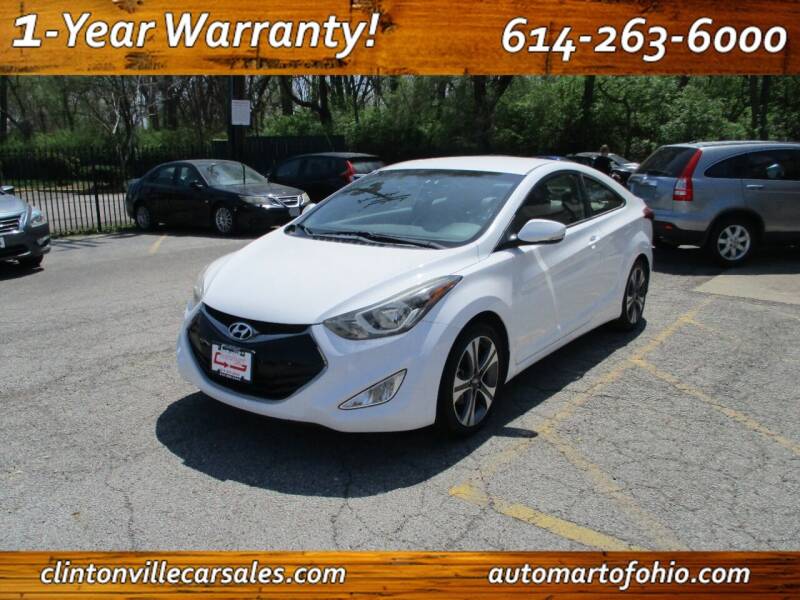 2014 Hyundai Elantra Coupe for sale at Clintonville Car Sales - AutoMart of Ohio in Columbus OH