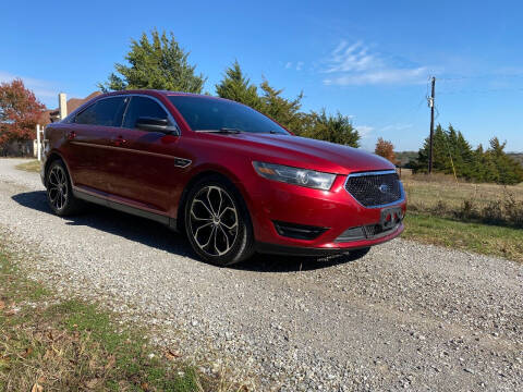 2013 Ford Taurus for sale at CAVENDER MOTORS in Van Alstyne TX