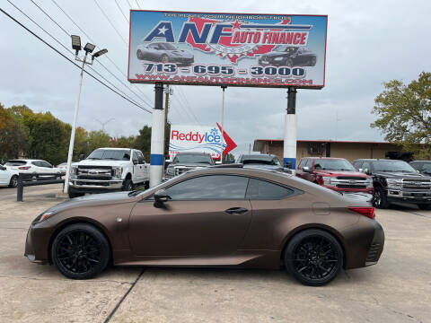 2015 Lexus RC 350 for sale at ANF AUTO FINANCE in Houston TX