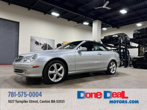 2005 Mercedes-Benz CLK for sale at DONE DEAL MOTORS in Canton MA