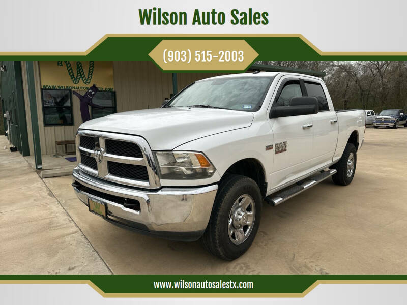 2014 RAM 2500 for sale at Wilson Auto Sales in Chandler TX